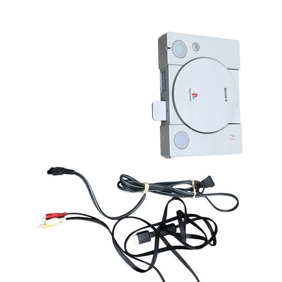 UNTESTESD Sony PlayStation 1 With Original Wires - Picture 5 of 16
